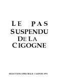 le Pas suspendu de la cigogne